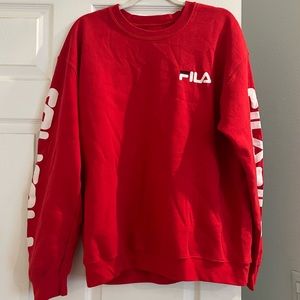 FILAS oversized crewneck